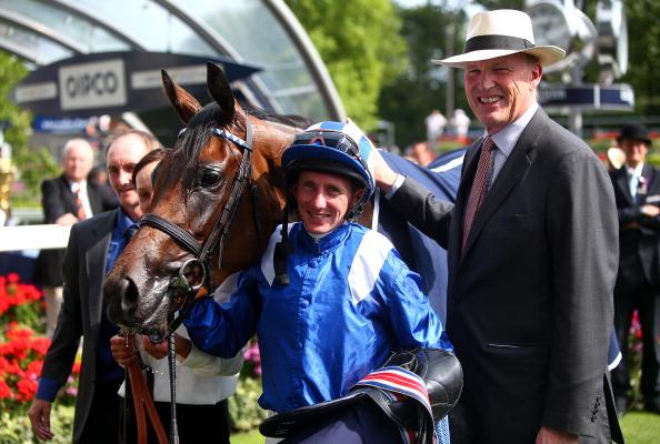 Trainer John Gosden (right) could have a good day at Royal Ascot 